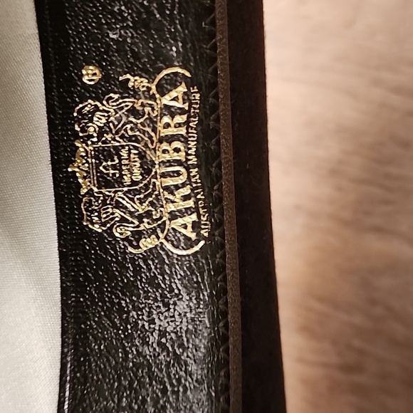 Akubra Snowy River 1010 Pure Fur Felt Hat - Genuine Australia Made size 57 - Picture 8 of 13